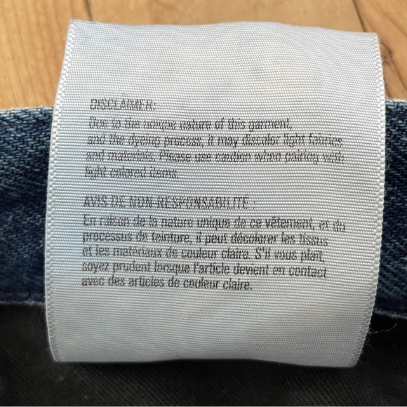 3x1 NYC Original Fringe Hem Lima Straight Denim Crop Jeans - Sz US 27 - Picture 11 of 14